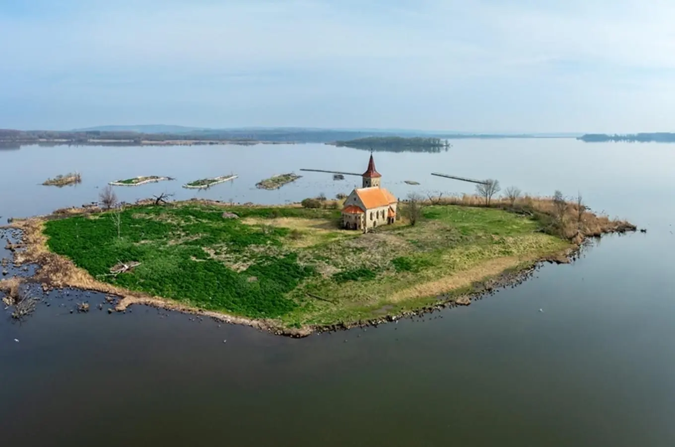 Vodní nádrže Nové Mlýny pod Pálavou
